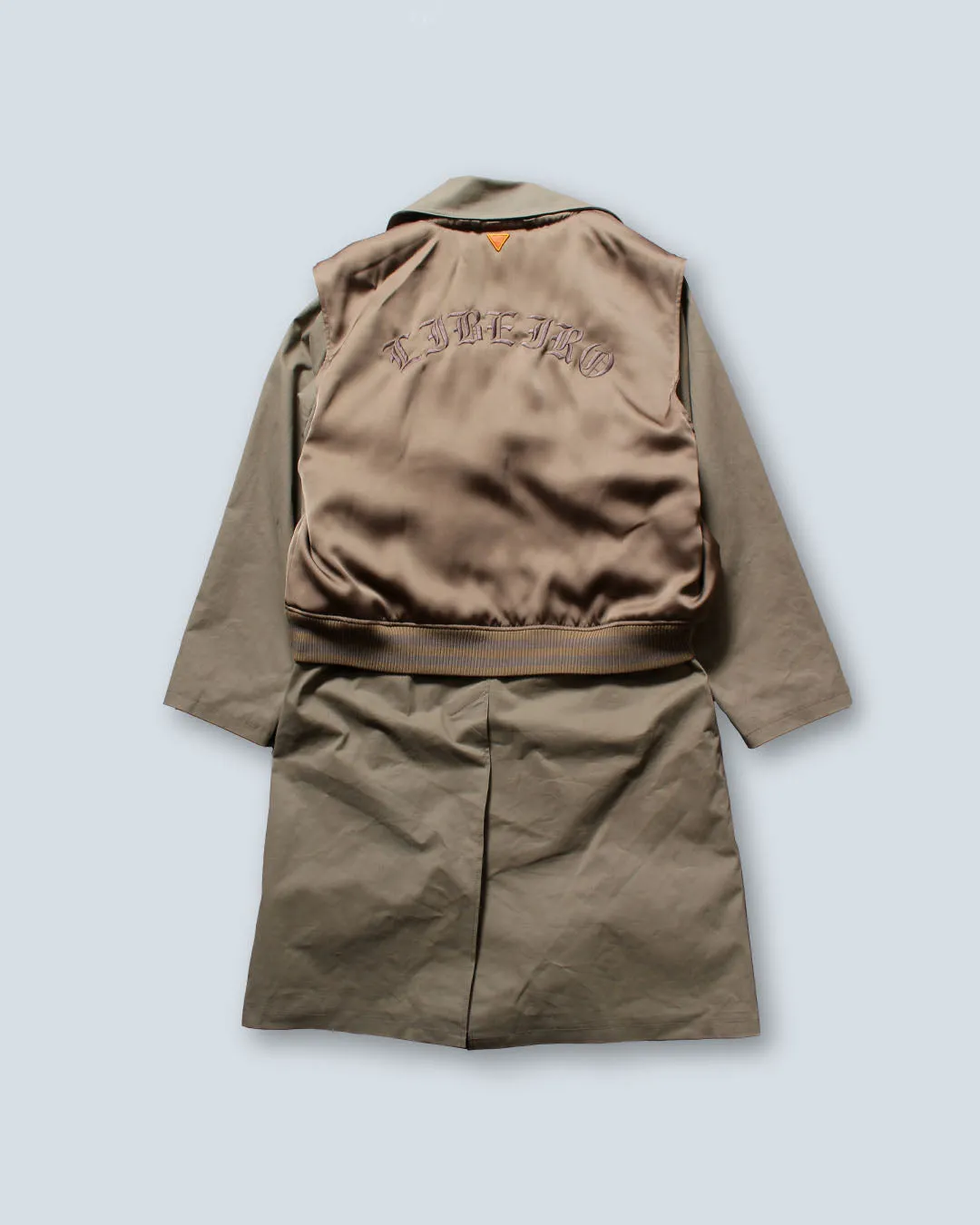 トレンチスカジャンドッキングコート