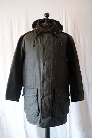 【~90's】Vintage Barbour "NORTHUMBRIA" 3 Crest Size.42 "Full Set"