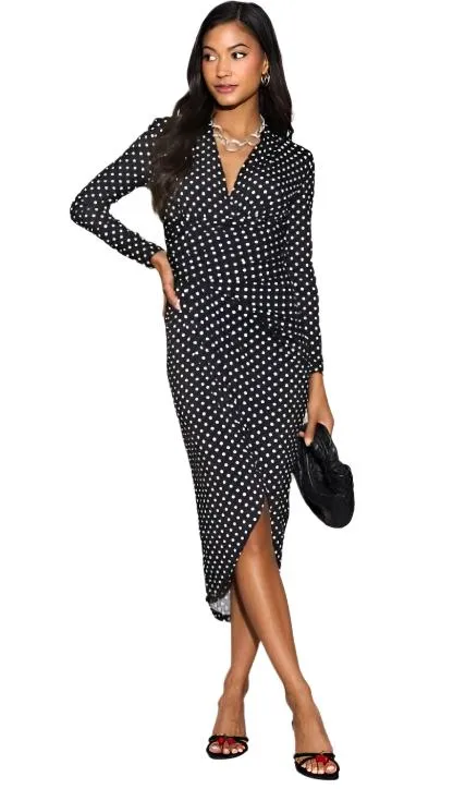Angel Eye Polka Dot Dress