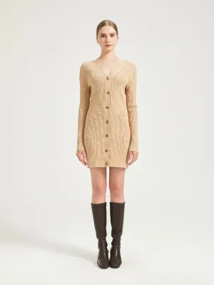 Ava Rib Knit Mini Dress