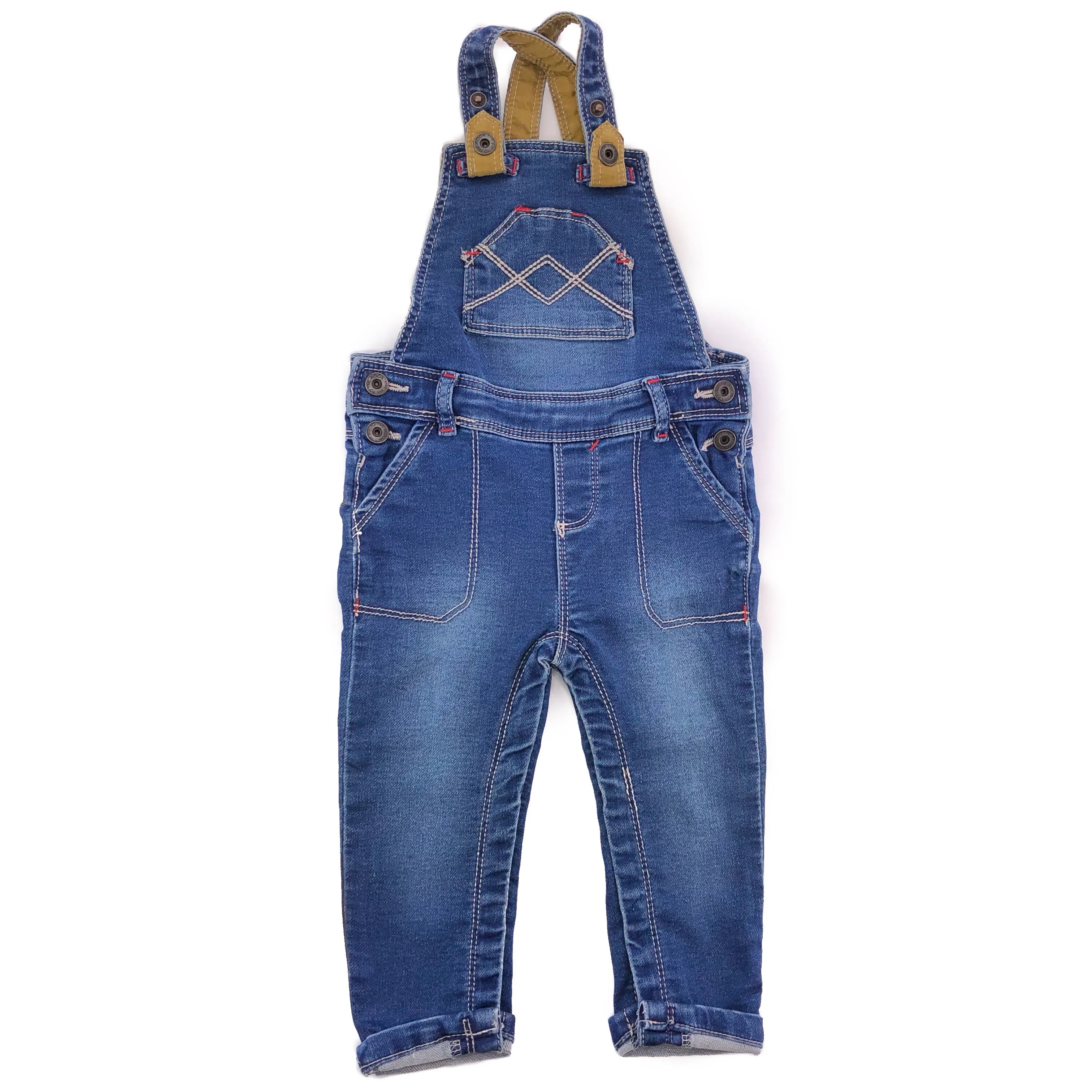Baby Denim Overall, unisex.