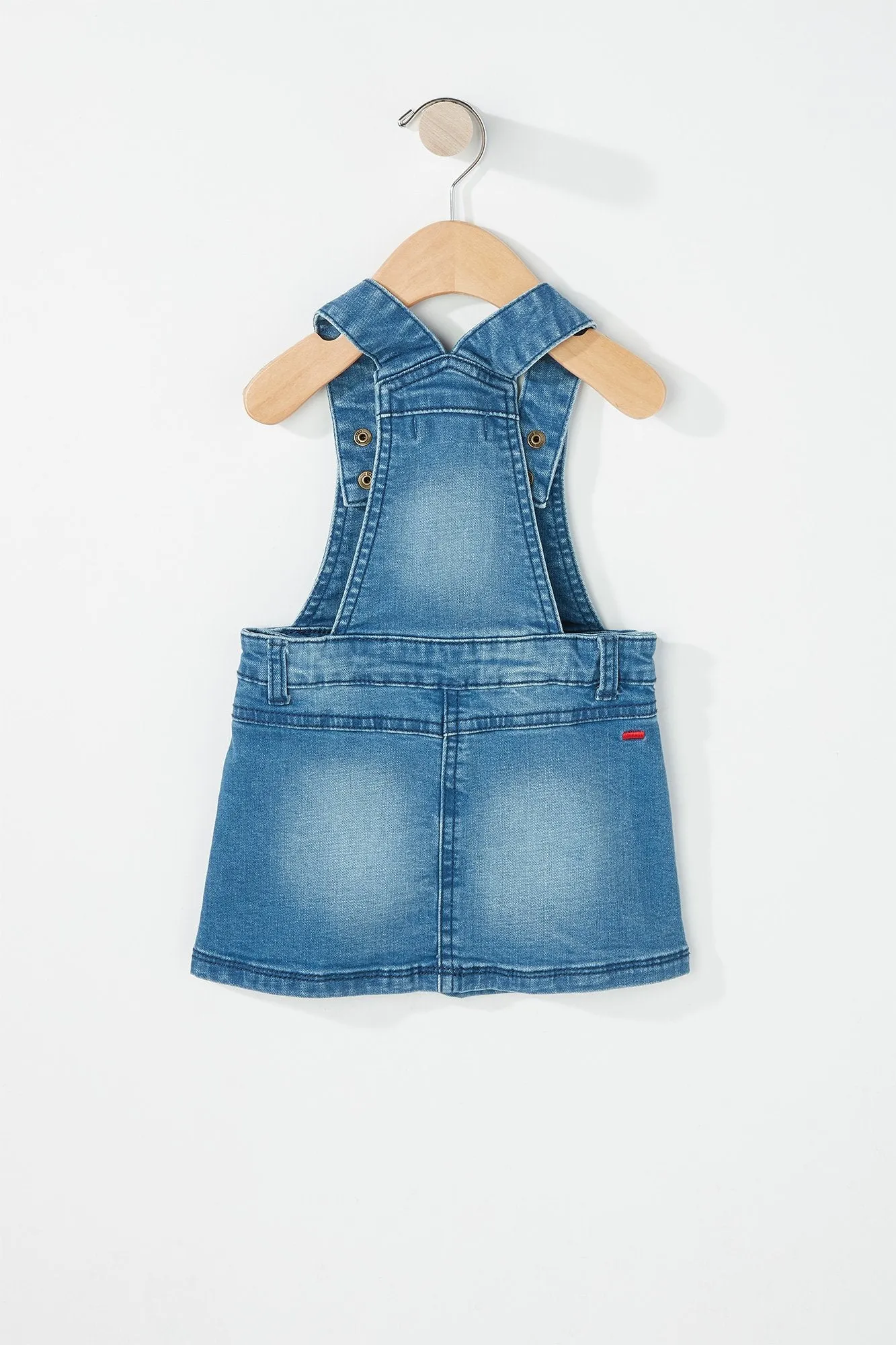 Baby Girl Denim Overall Dress