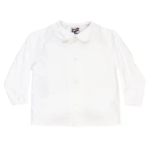 Bailey Boys Long Sleeve Piped Button Front Onesie