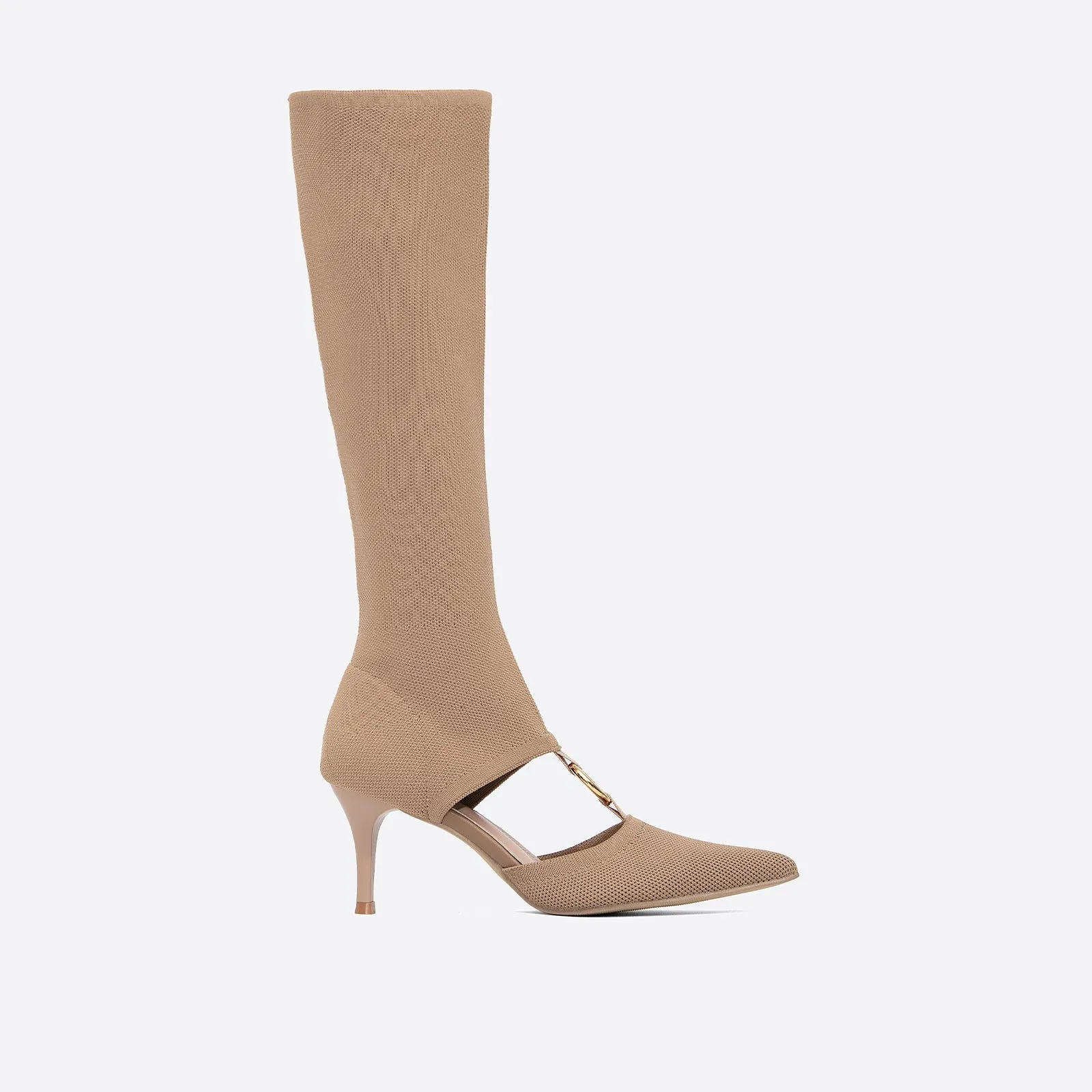 binfenxie- Women Casual  Breathable Sock High Boots