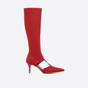 binfenxie- Women Casual  Breathable Sock High Boots