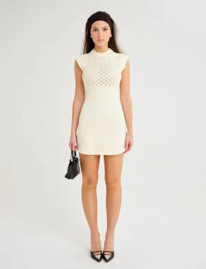 Birkin Mini Dress | Ivory