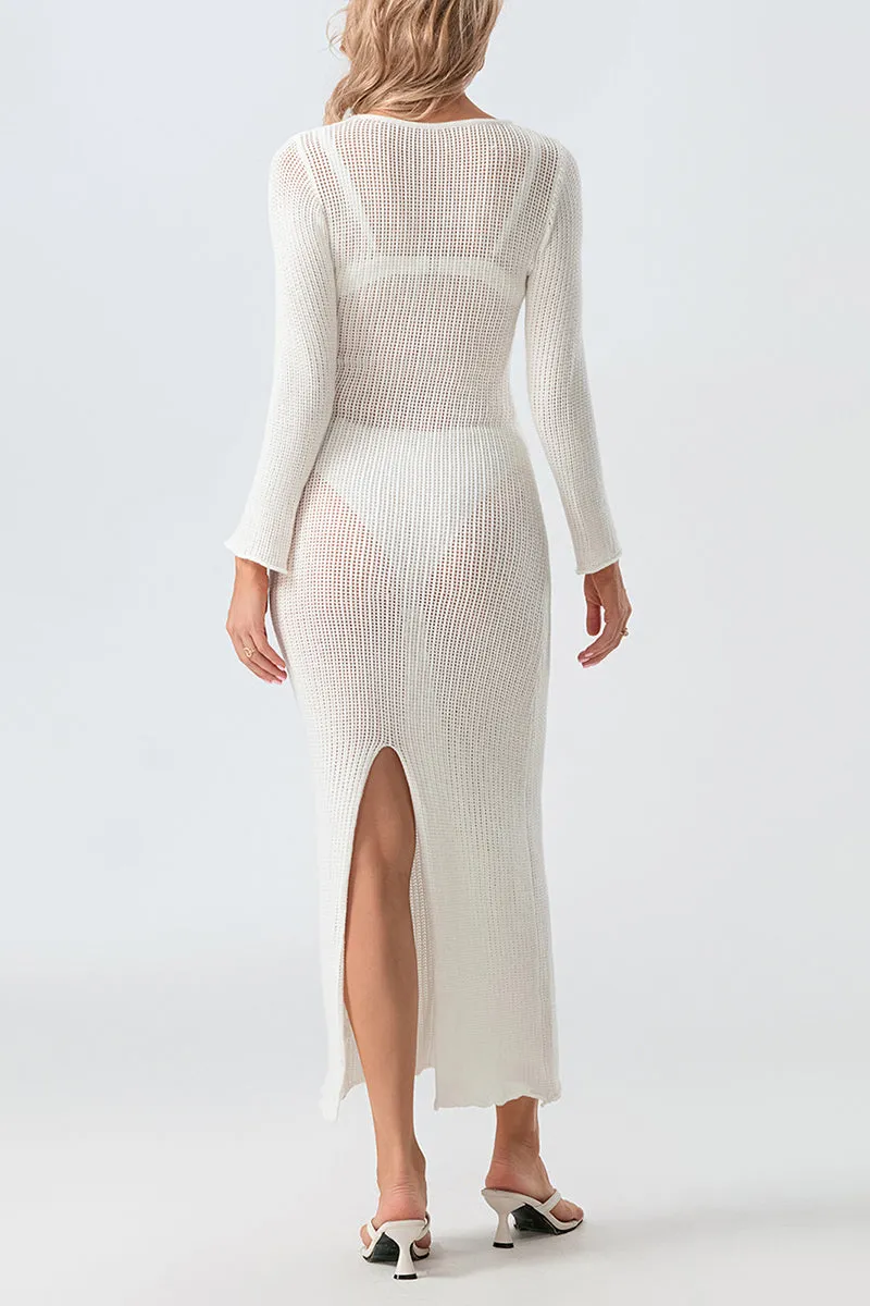 BS3300 Crochet Cover-up Dress