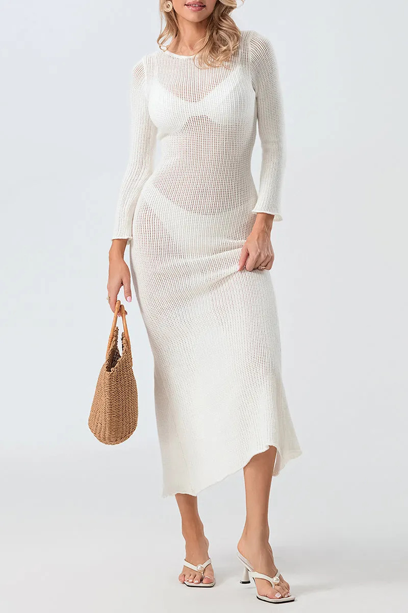 BS3300 Crochet Cover-up Dress