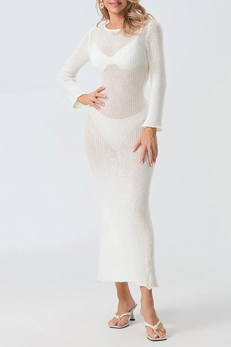 BS3300 Crochet Cover-up Dress