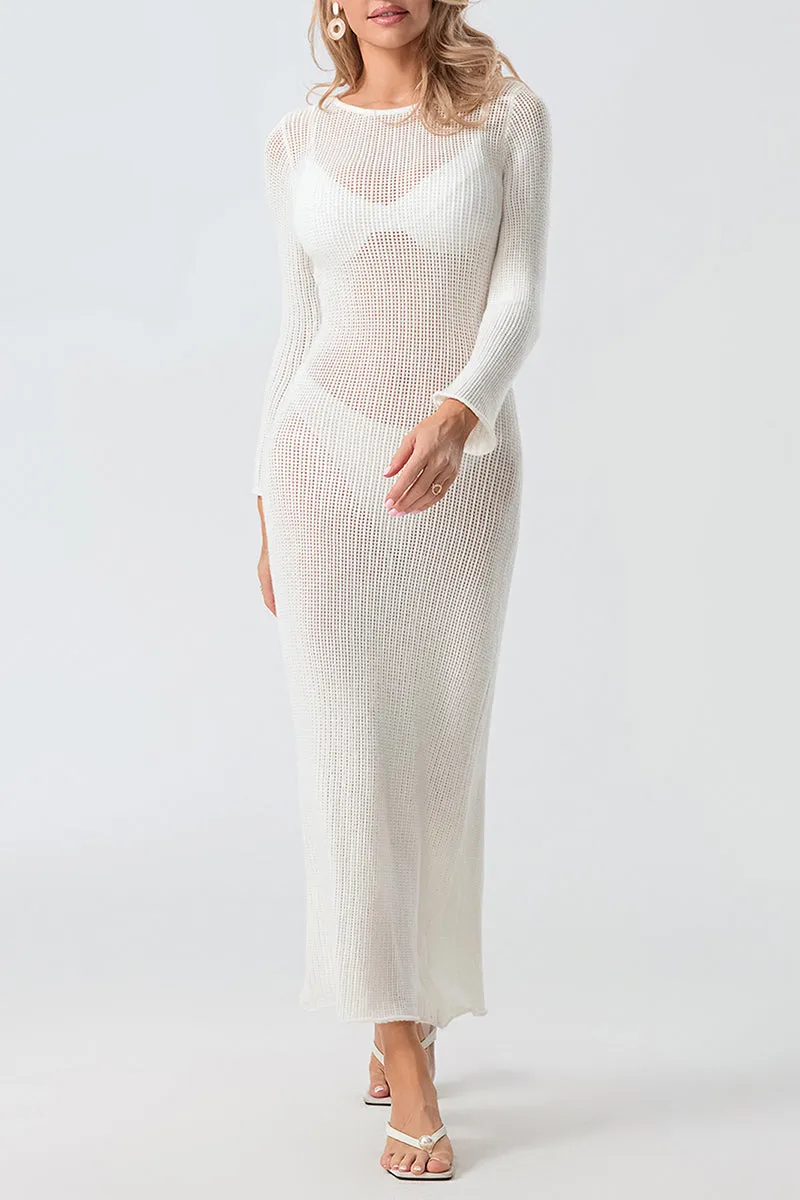 BS3300 Crochet Cover-up Dress