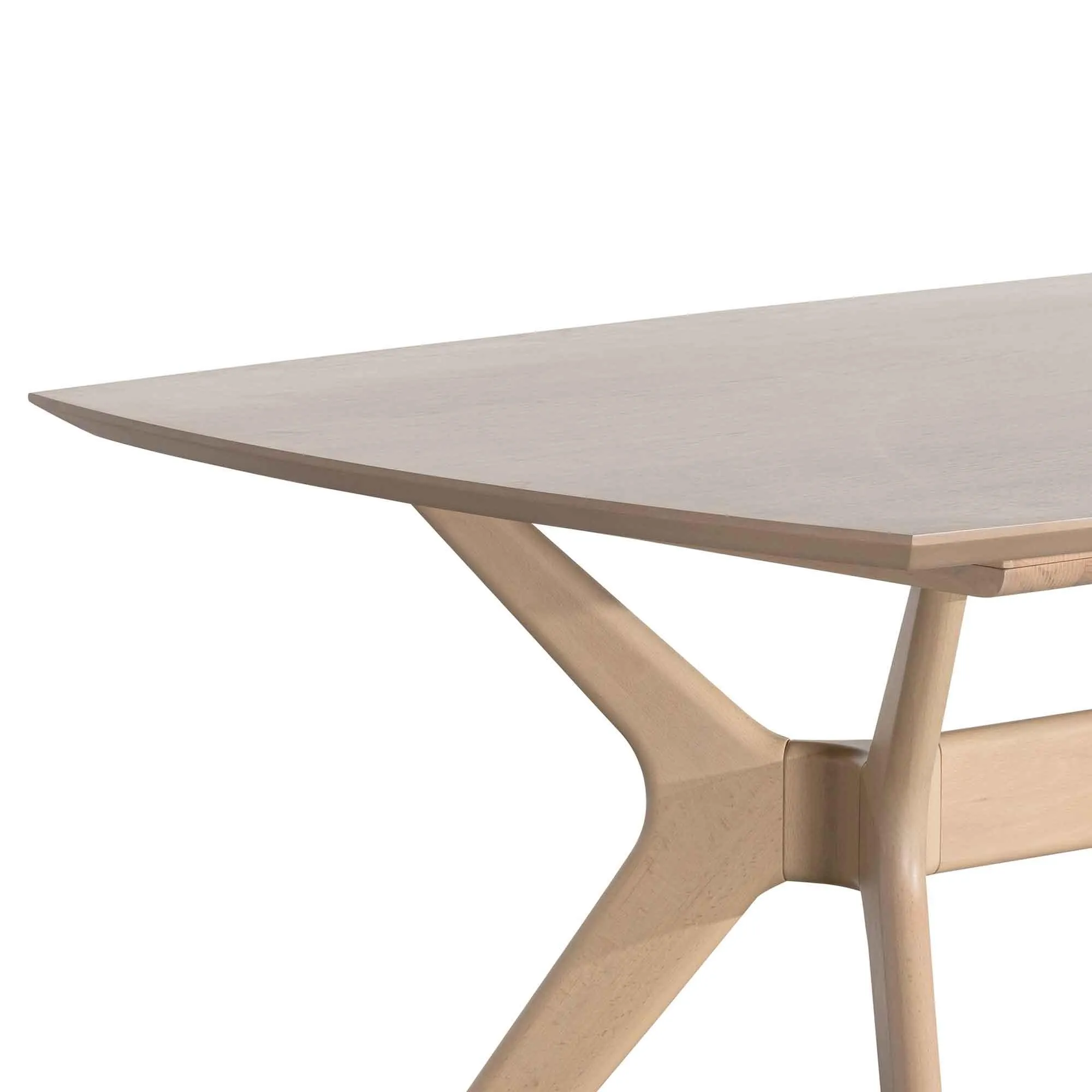 Calibre 1.85m Dining Table - Pale Oak