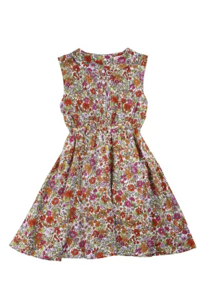 cinnamon dress aster tangerine