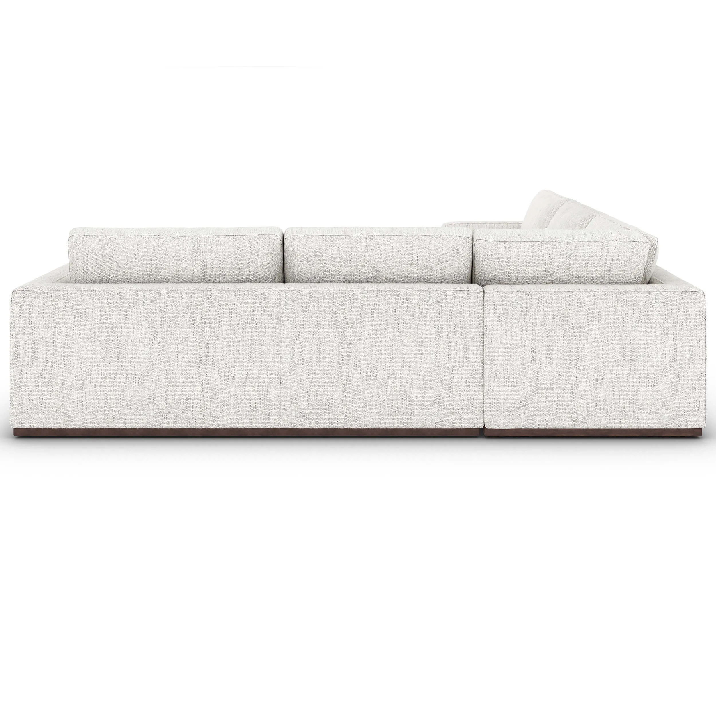 Colt 3 Piece Sectional, Merino Cotton
