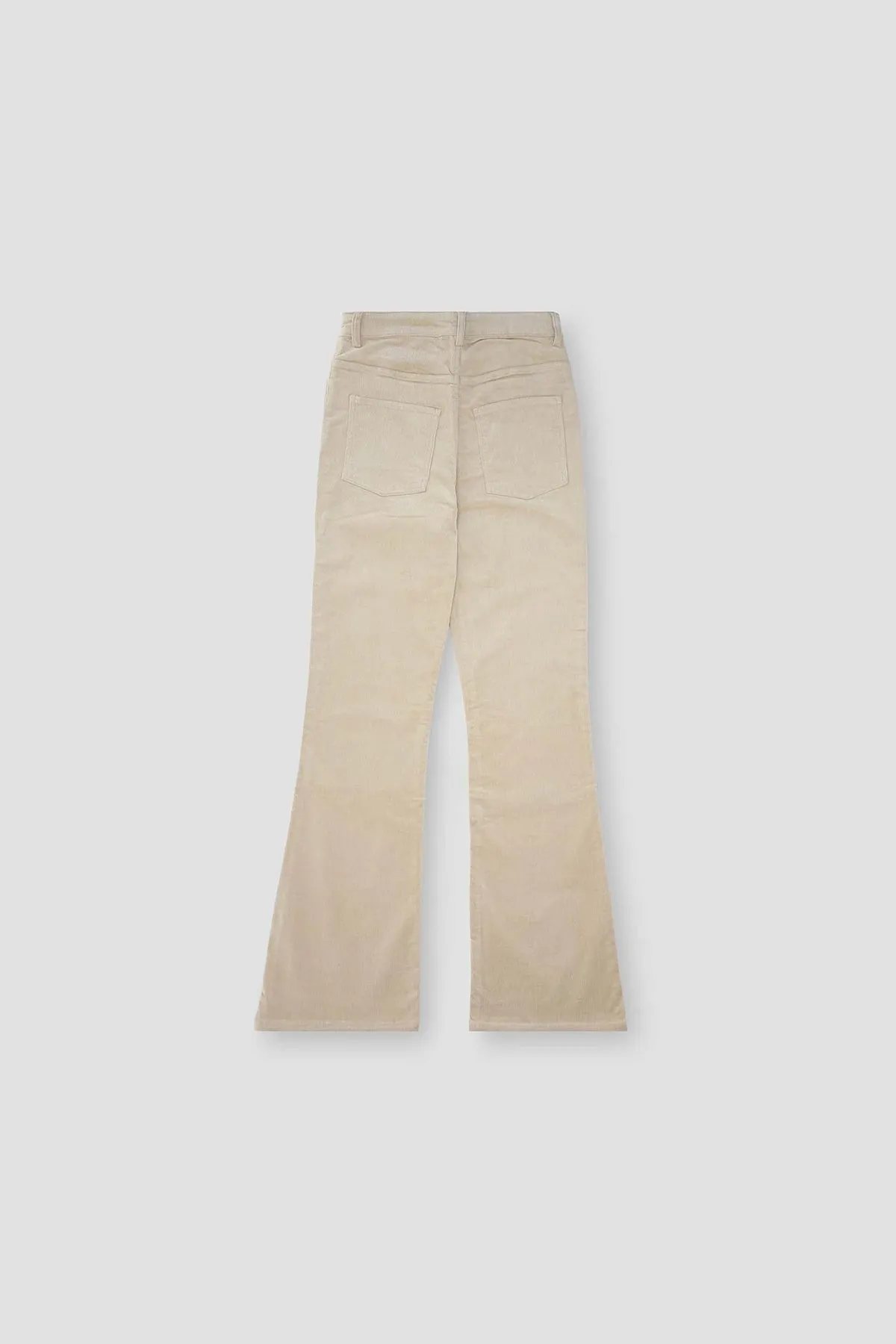 Corduroy Pant For Women - Ecru