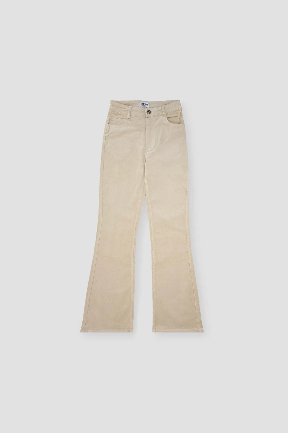 Corduroy Pant For Women - Ecru