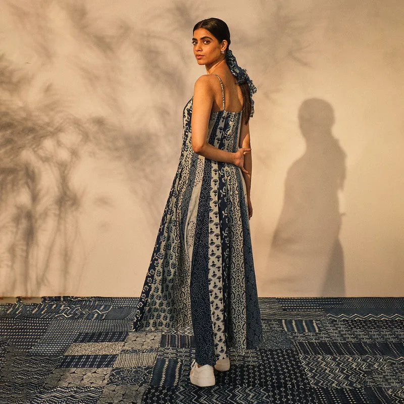 Cotton Dress for Women | Indigo | Daisy