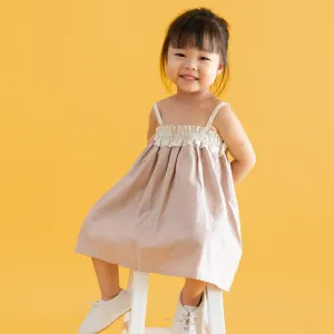 Cotton Tent Dress, Rosewood