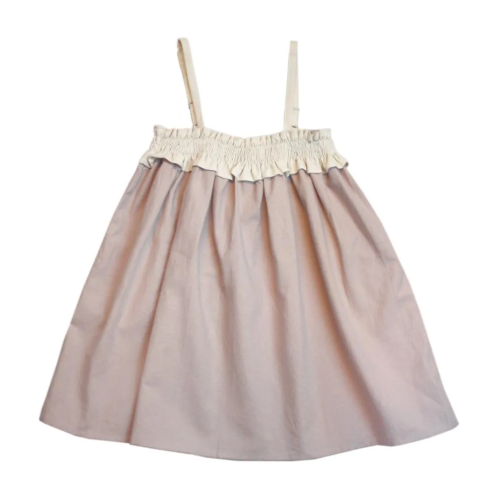 Cotton Tent Dress, Rosewood