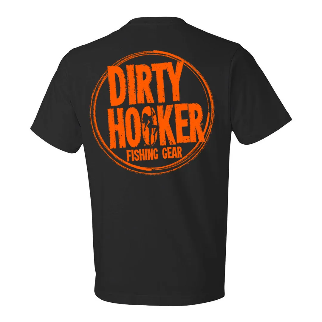 Dirty Hooker Orange Stamp Premium T-Shirt