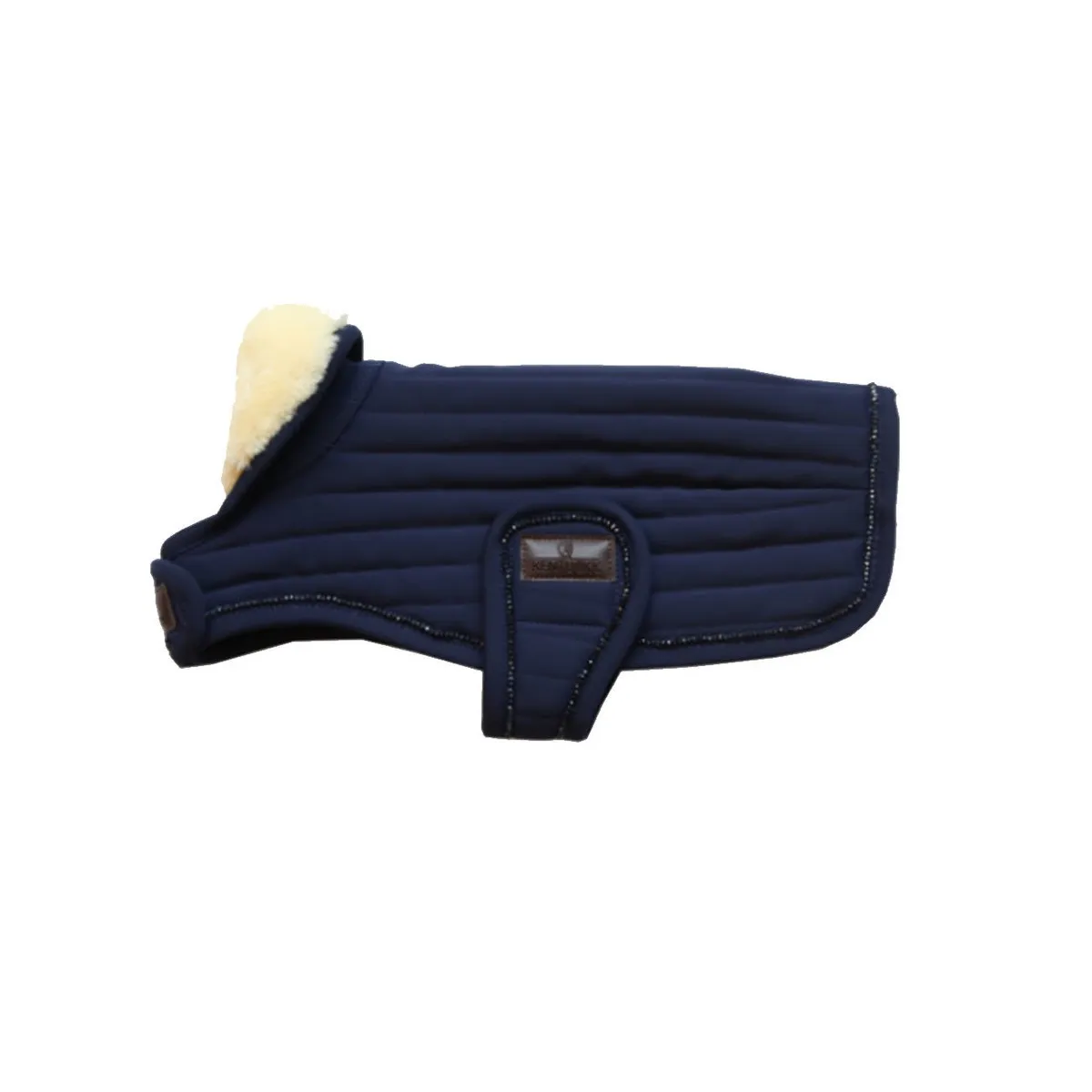 DOG RUG COAT MOD.PEARLS COL.NAVY