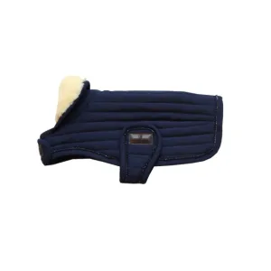DOG RUG COAT MOD.PEARLS COL.NAVY