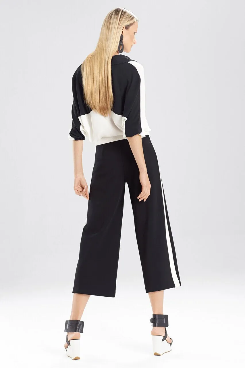 Double Knit Jersey Color Block Pants