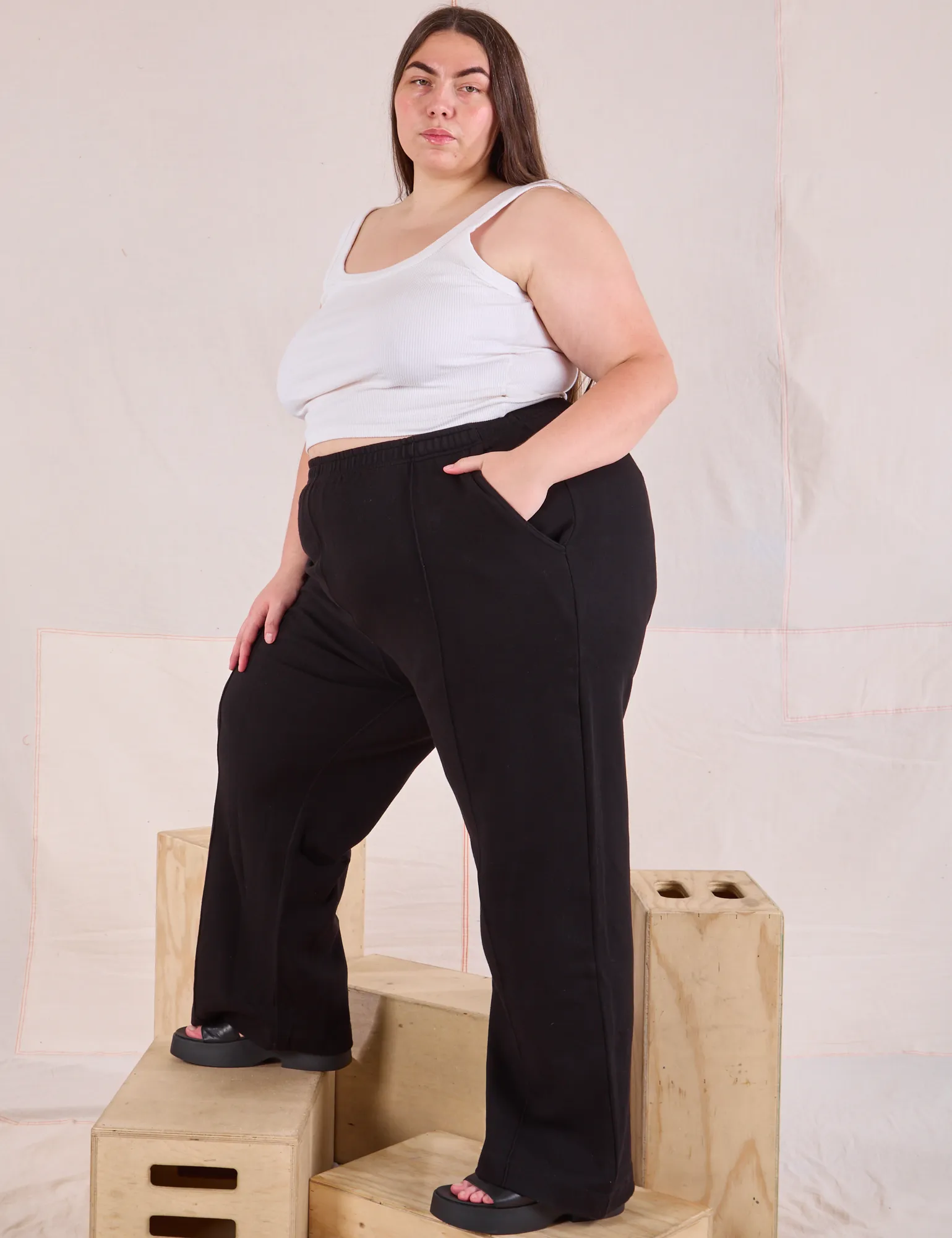 Easy Western Pants - Basic Black