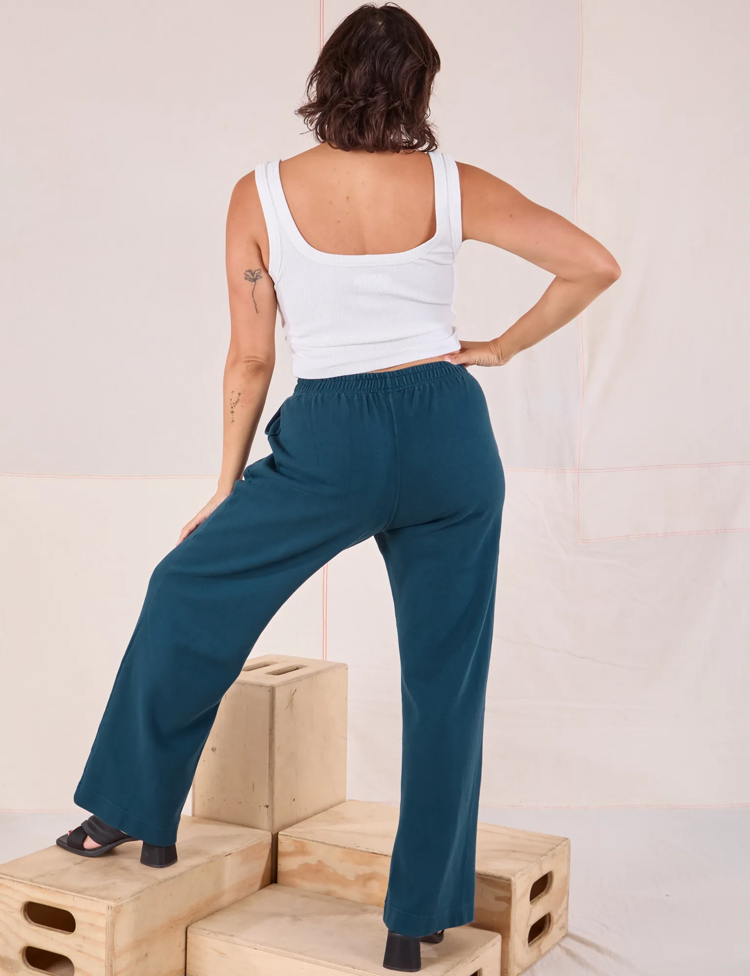 Easy Western Pants - Lagoon