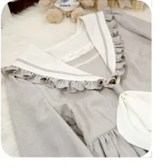 EESSILY~Shimmer Dust~Sailor Collar Lolita OP Dress