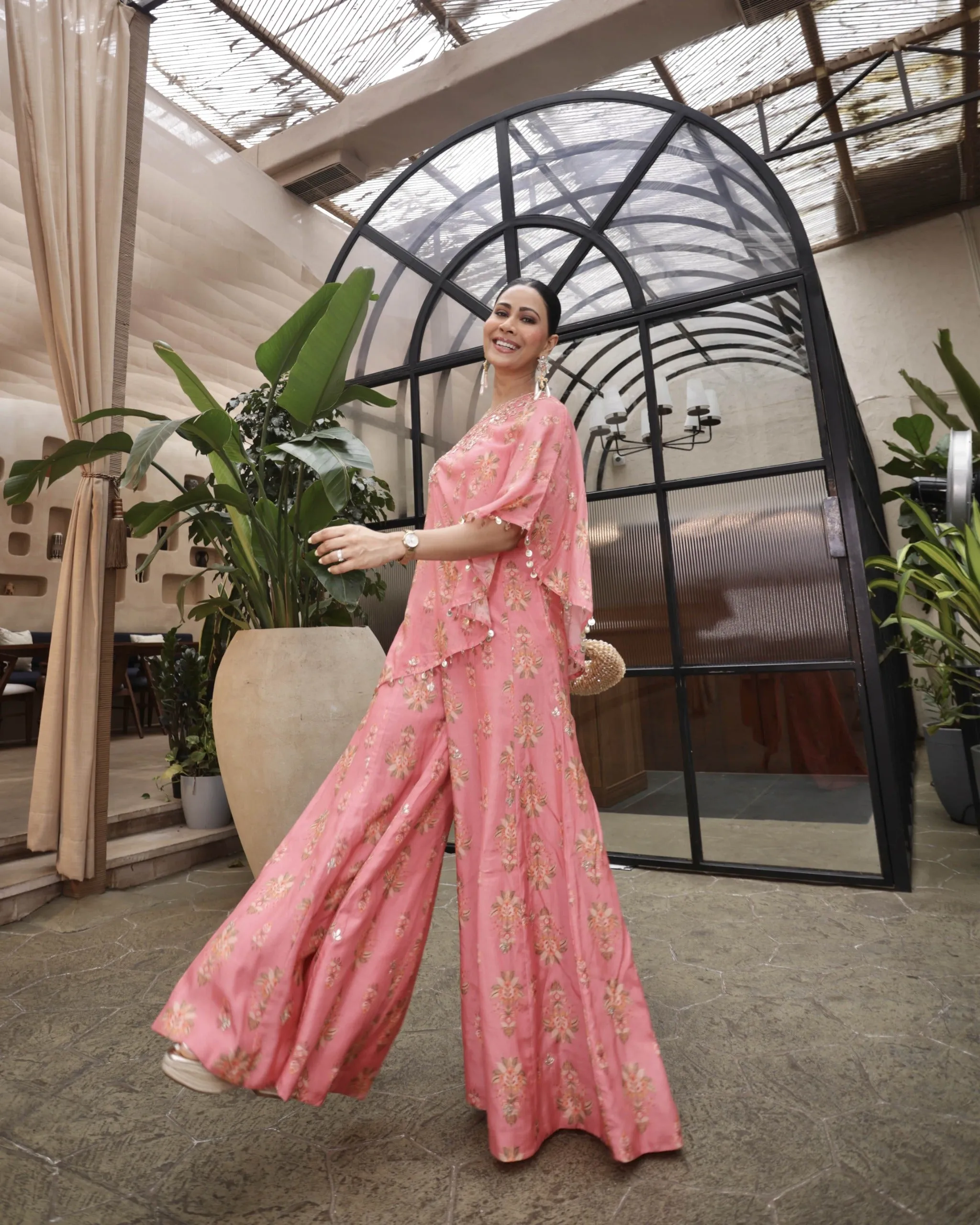 Elena Pink Pant Set
