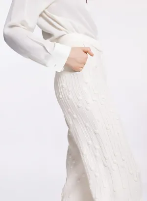 Embroidered Cady Pants