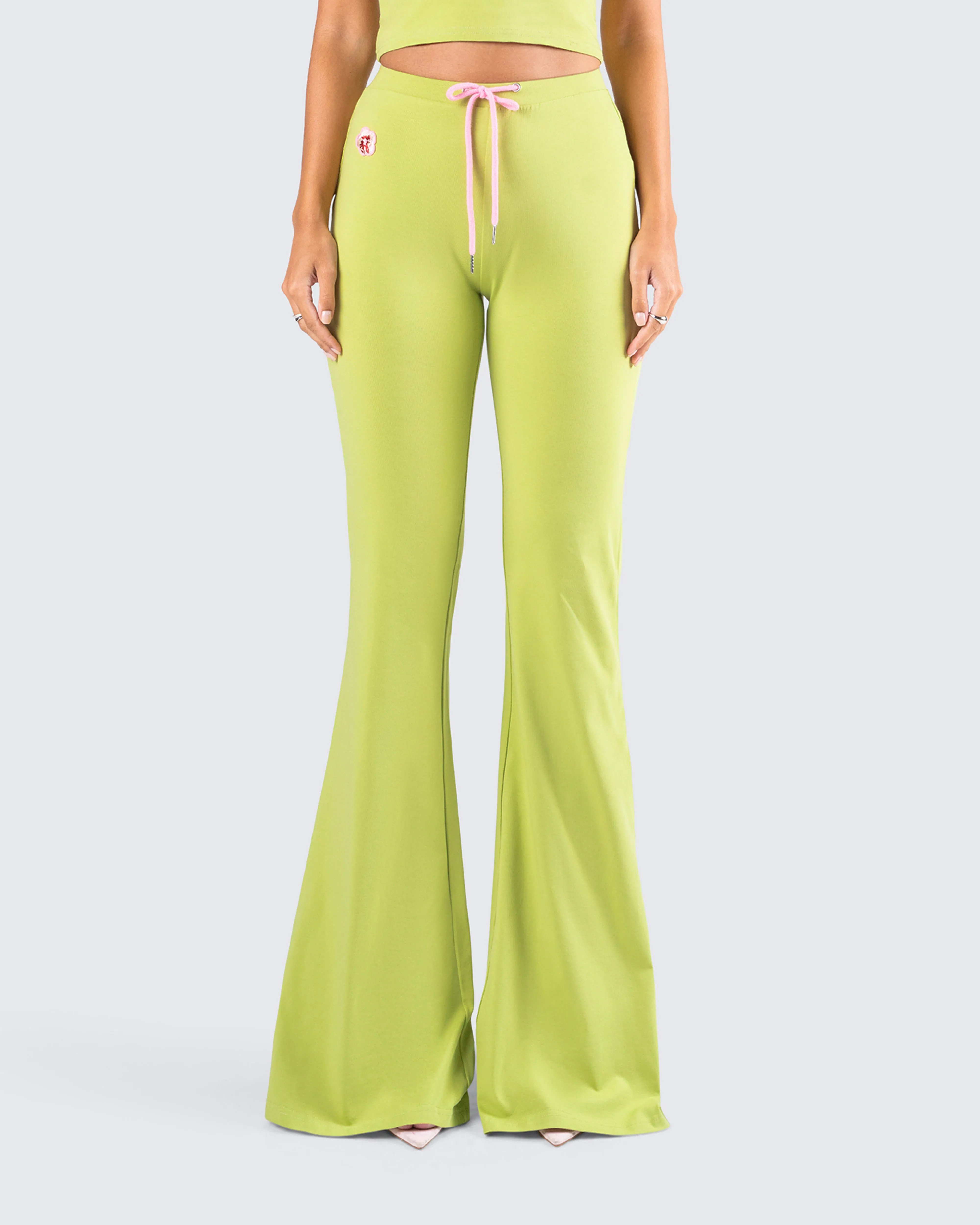 Emerson Green Flared Pant