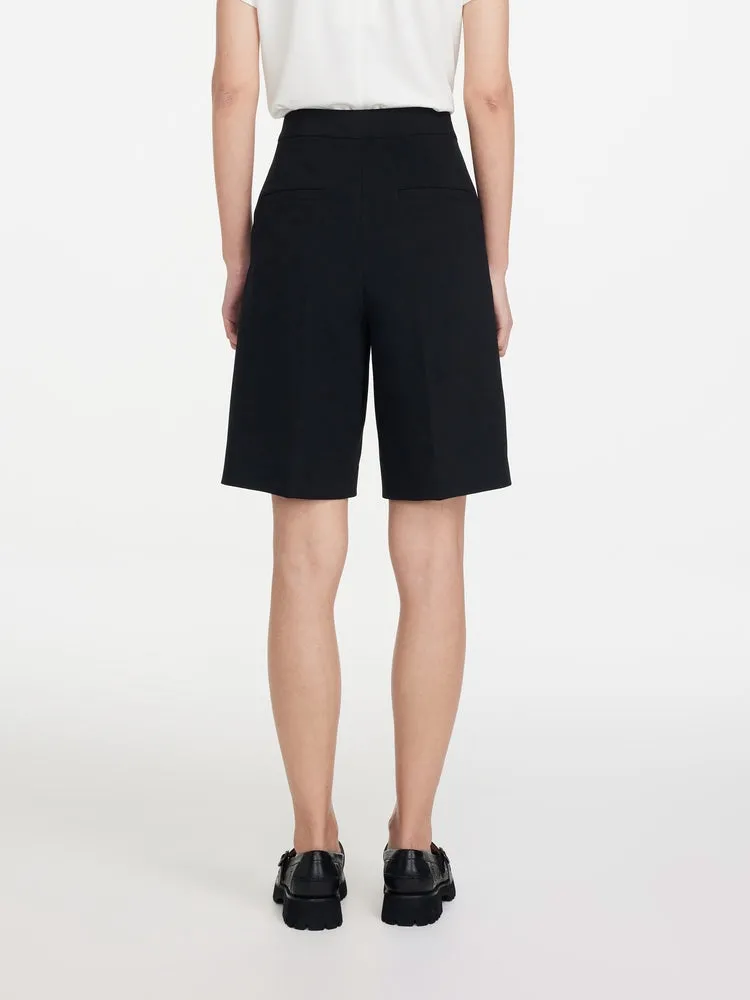 EP YAYING Black Unisex Shorts