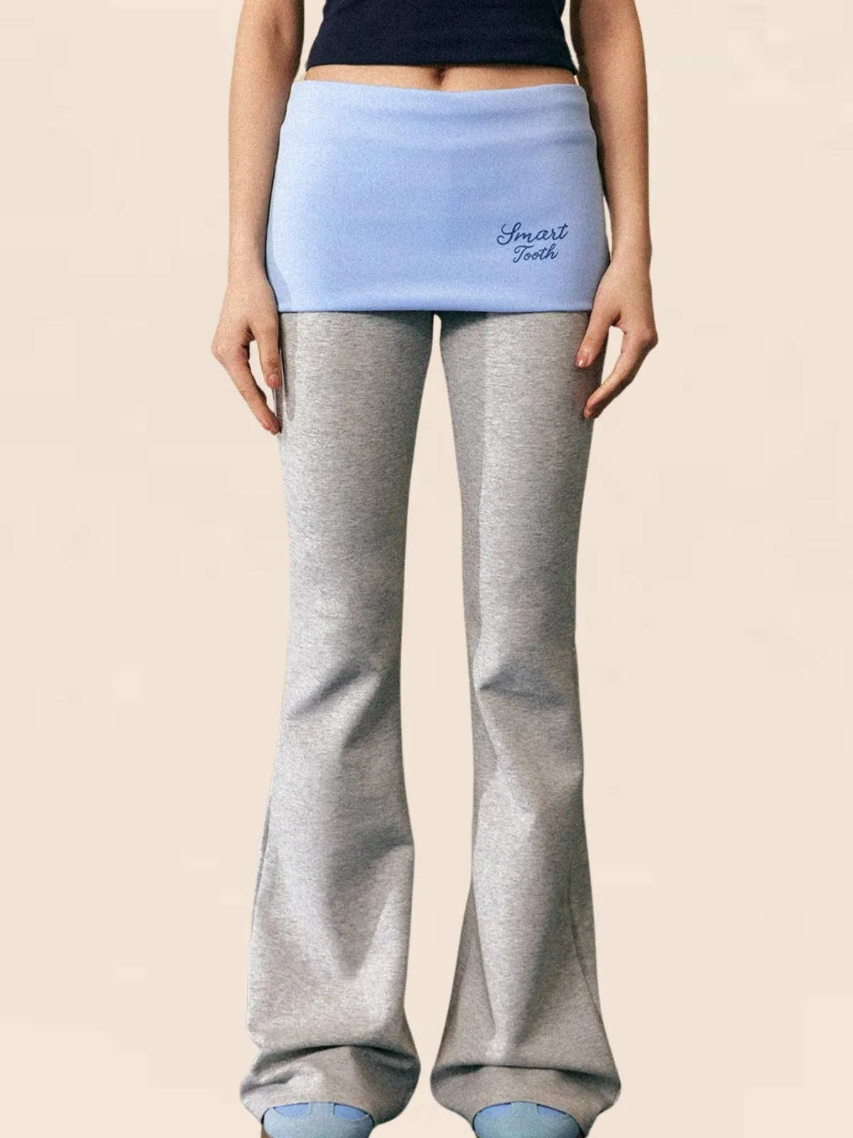 Flared Two-Piece Pants