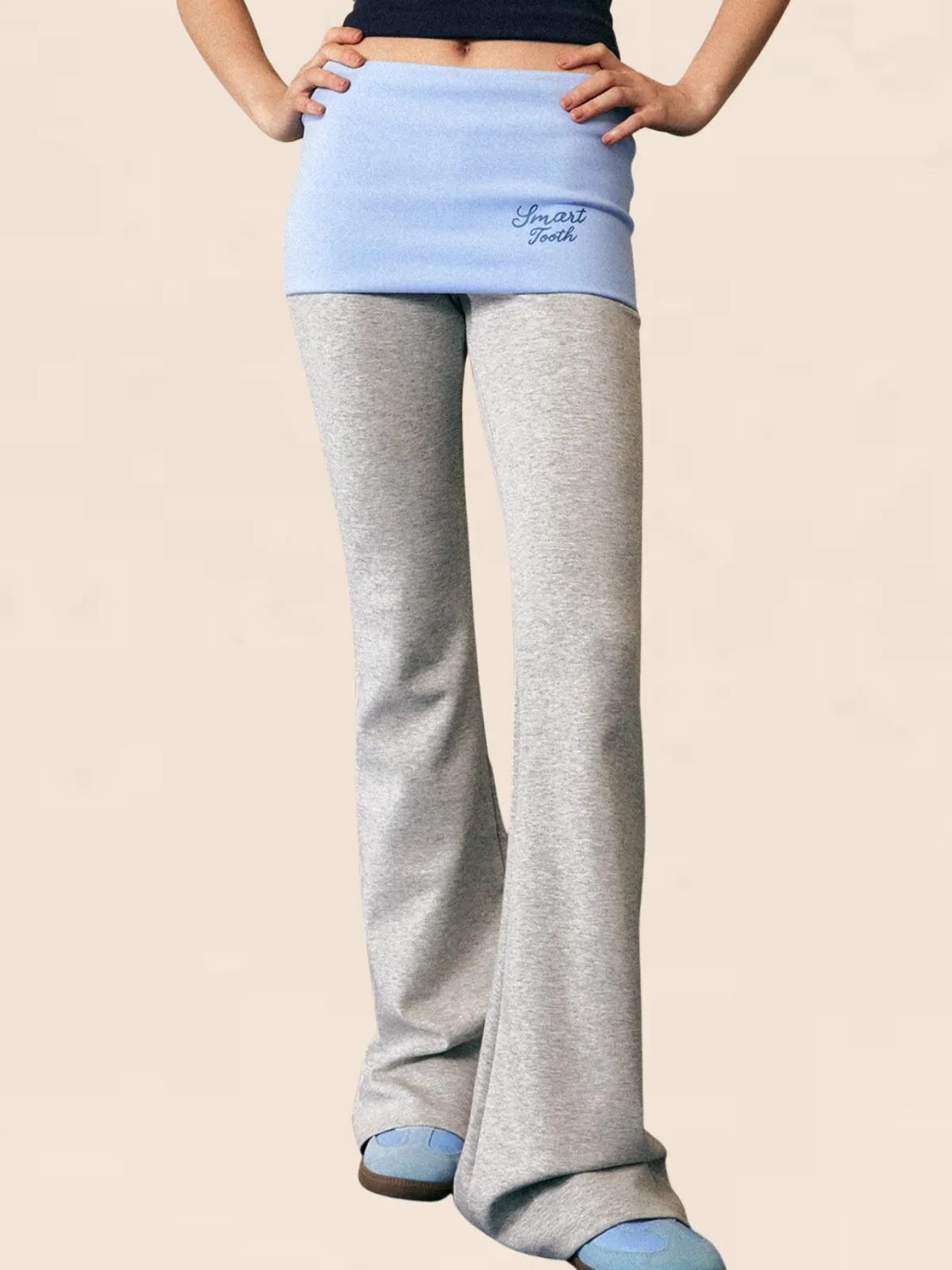 Flared Two-Piece Pants