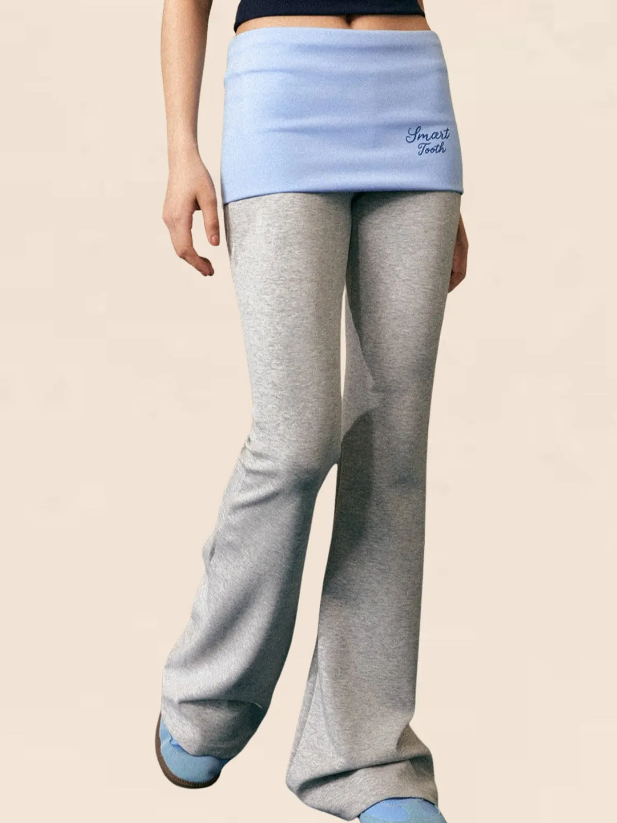 Flared Two-Piece Pants
