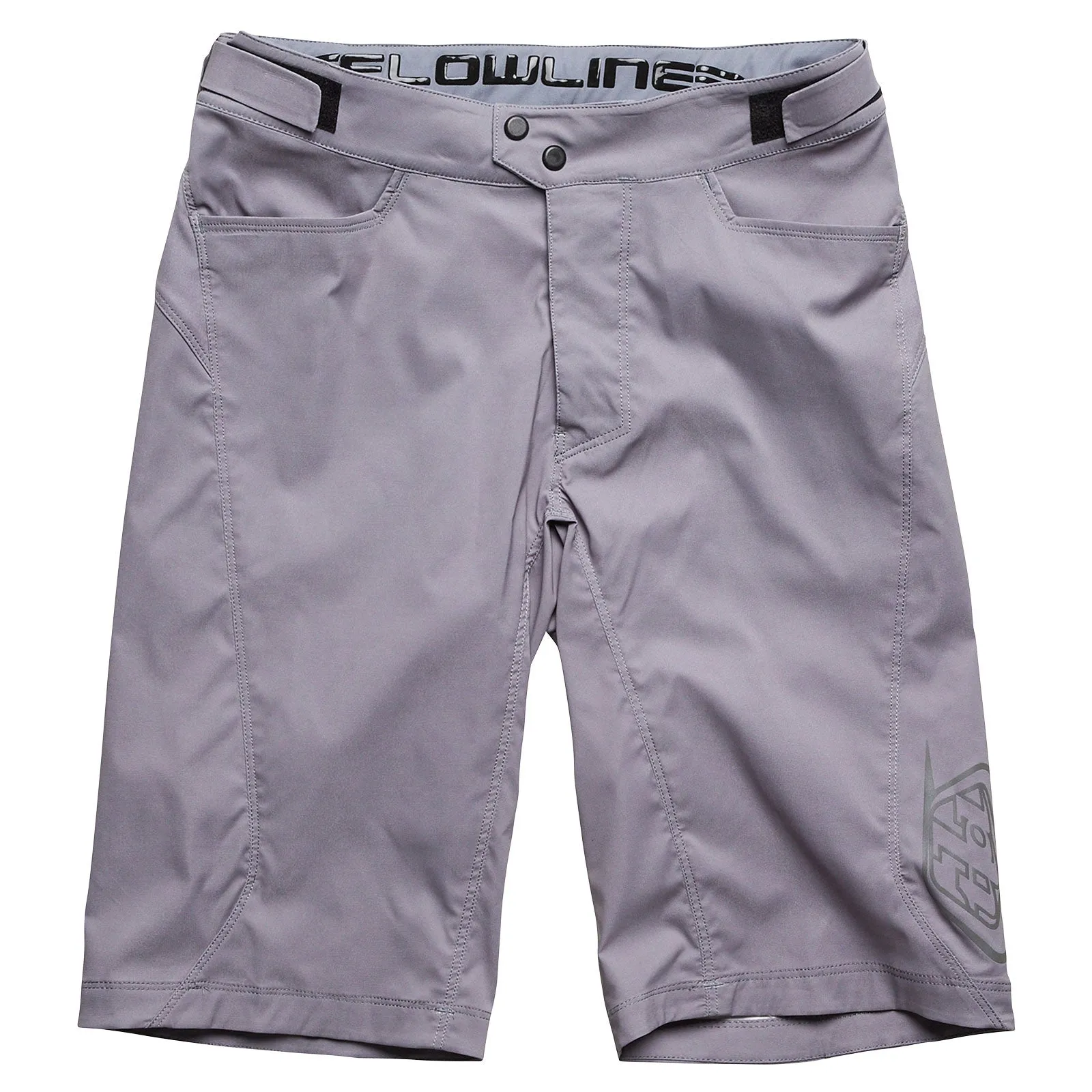 Flowline Short W/Liner Solid Charcoal