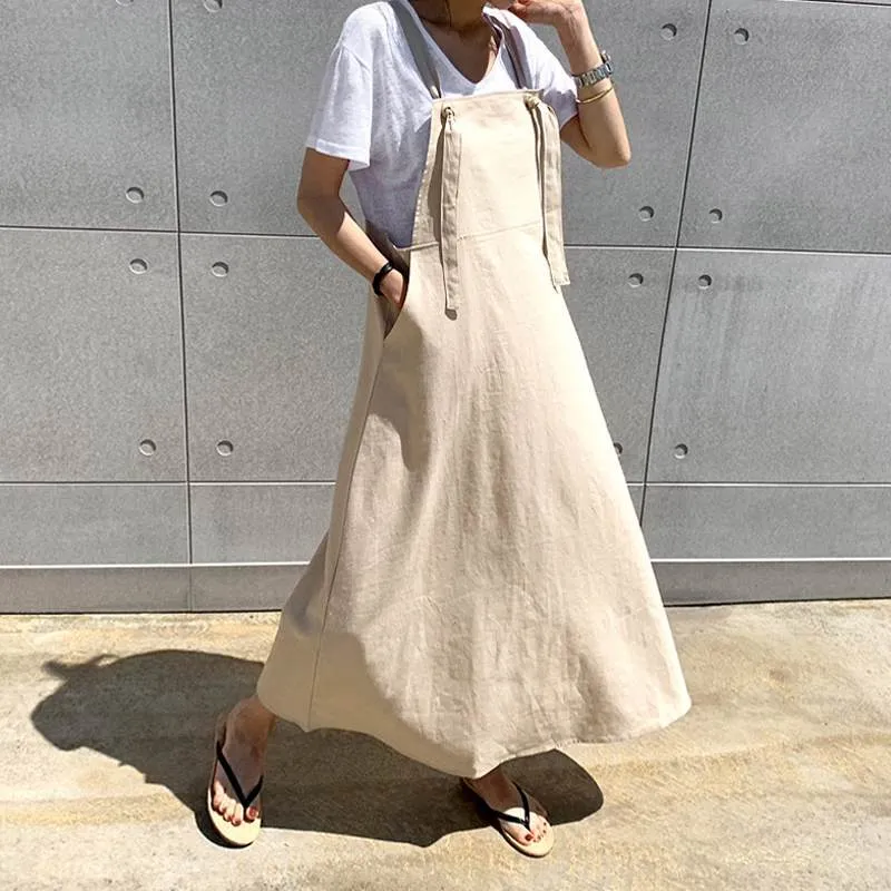 Going Off Overall Dress