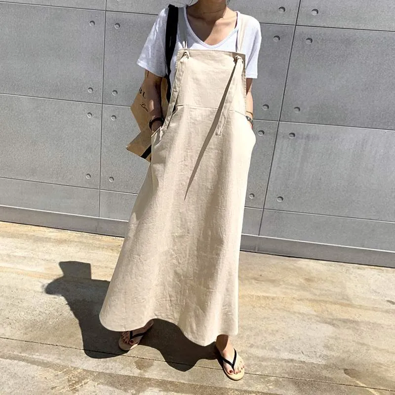Going Off Overall Dress