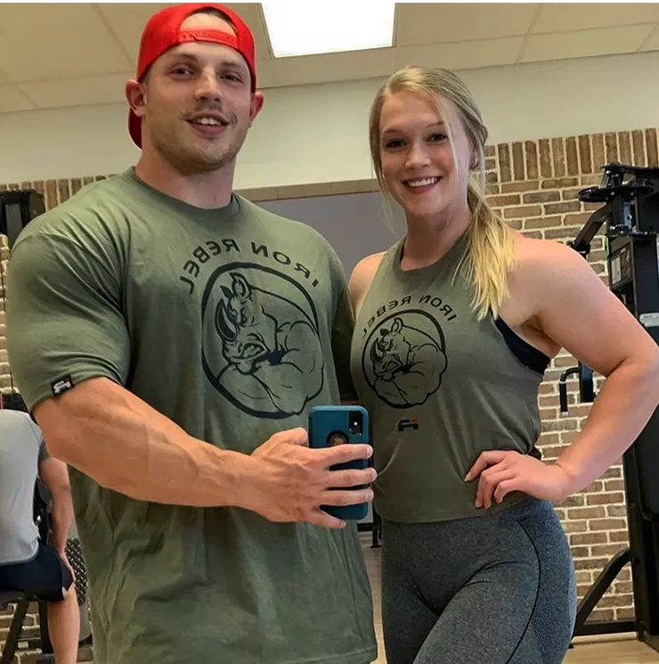GYM BUDDY RHINO POWERLIFTING T SHIRTS