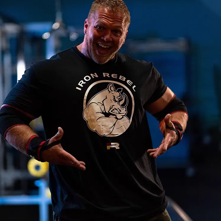 GYM BUDDY RHINO POWERLIFTING T SHIRTS