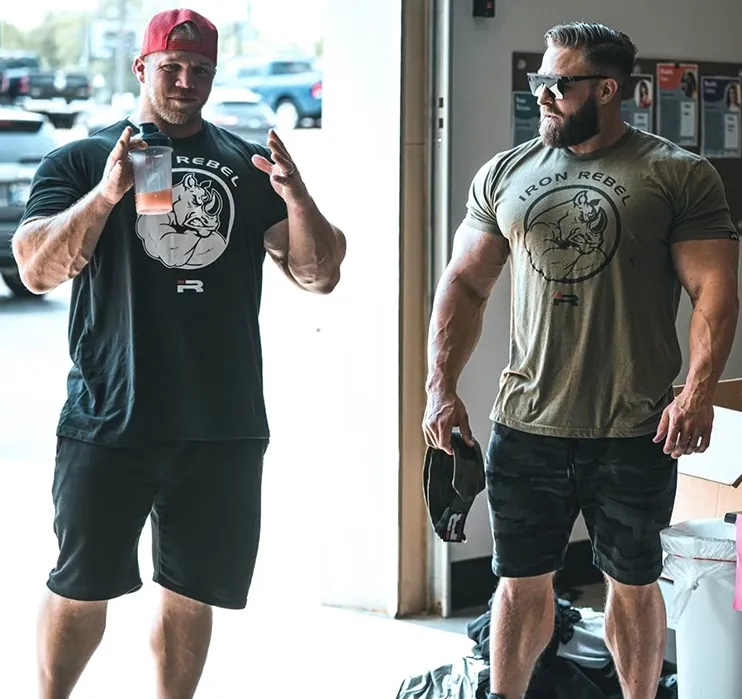 GYM BUDDY RHINO POWERLIFTING T SHIRTS