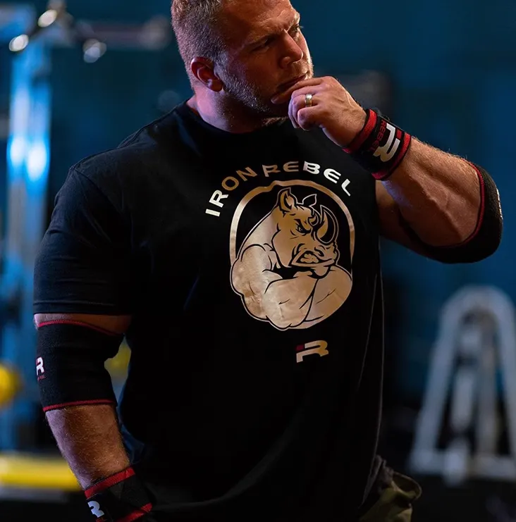 GYM BUDDY RHINO POWERLIFTING T SHIRTS