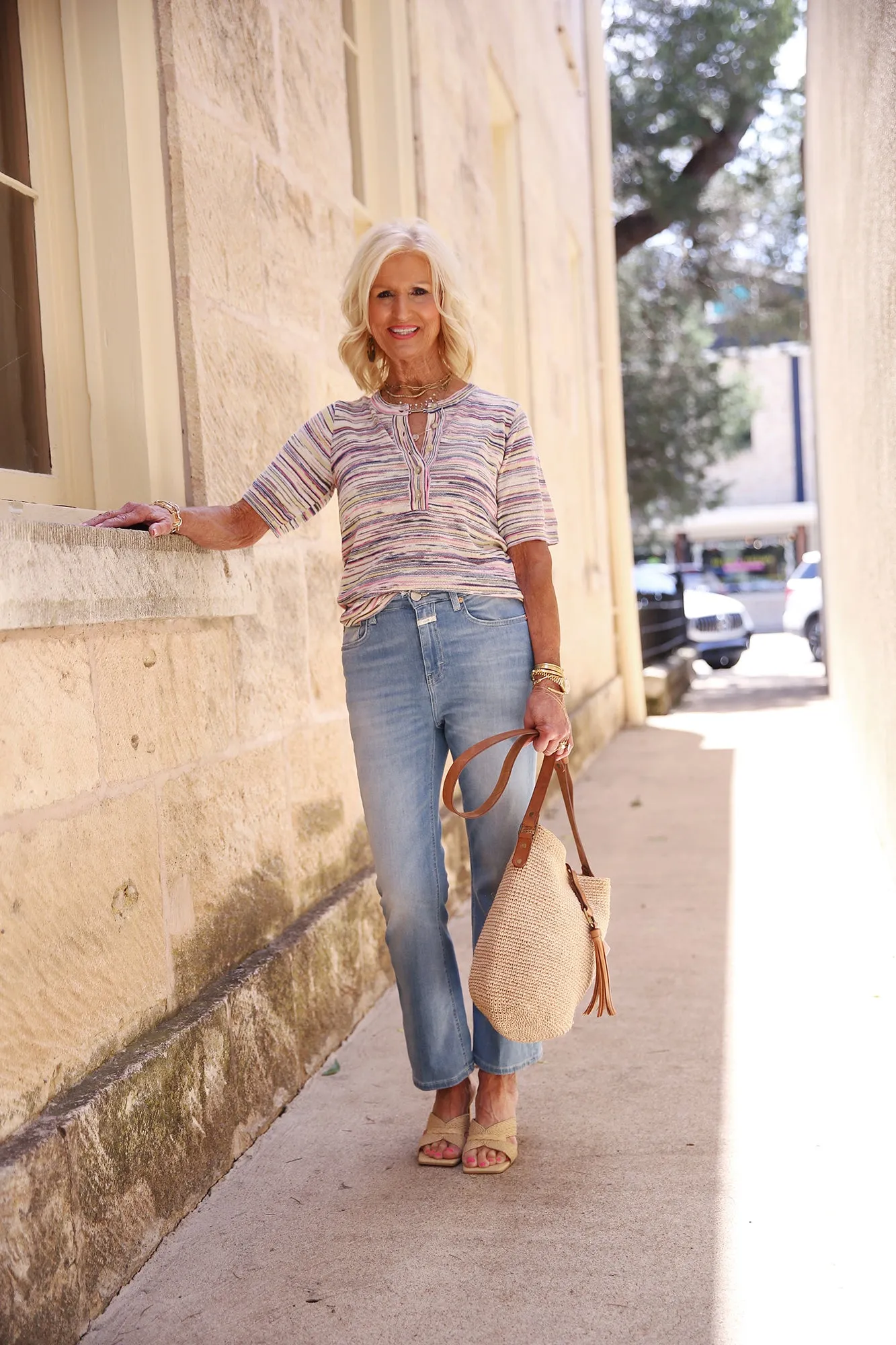 Hi-Sun Skinny Jeans Mid Blue