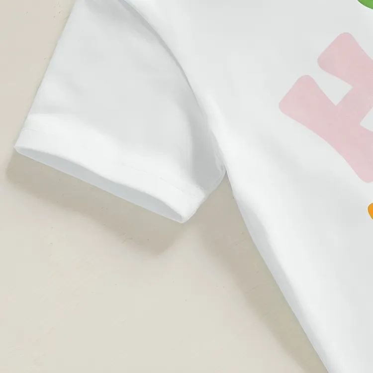Hip Hop Flared Pants Toddler Set