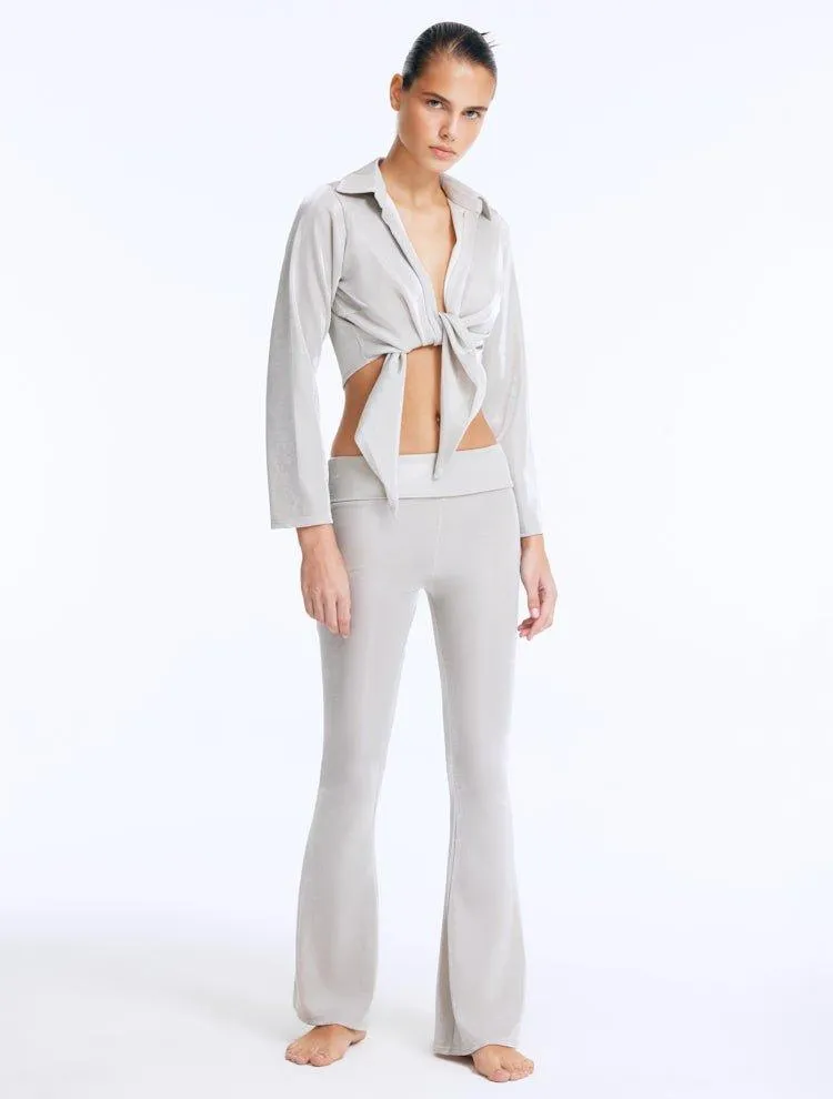 Izara Silver Pants
