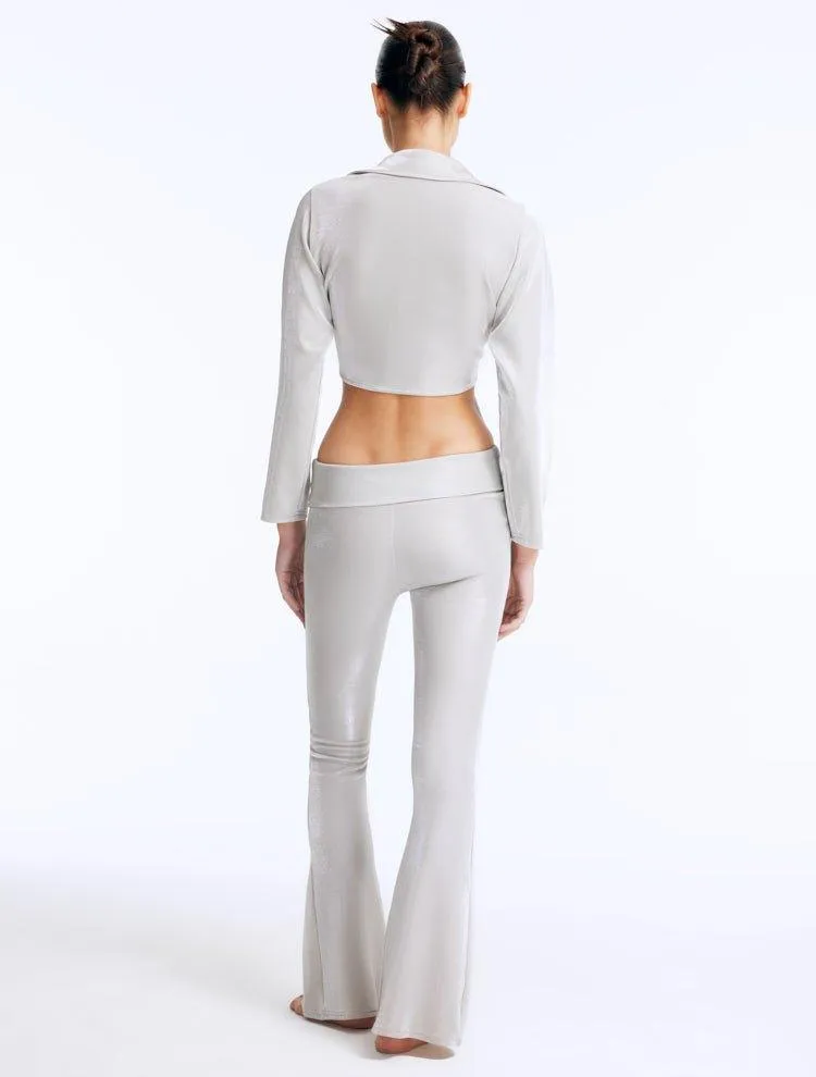Izara Silver Pants