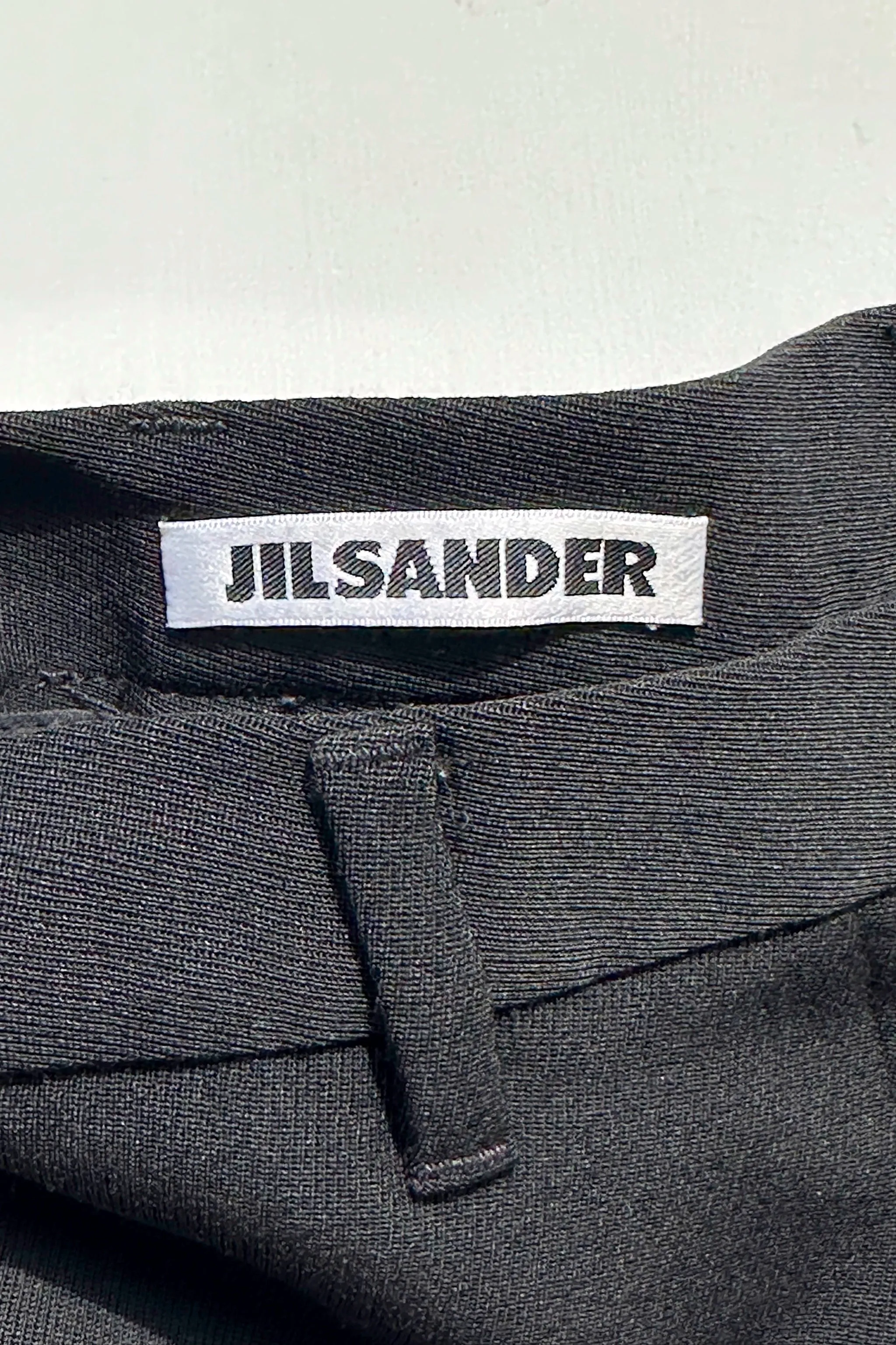Jil Sander Minimalist Straight Leg Pant 27 x 33", US 4 Y2K 90's Modern