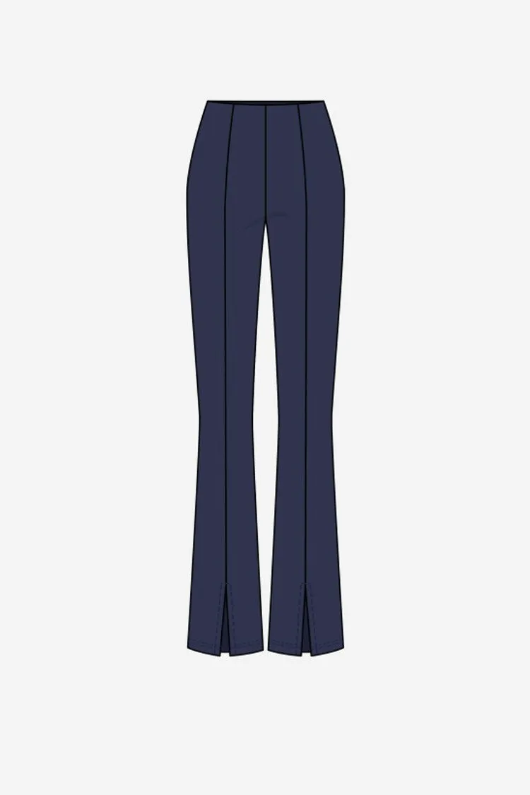 Joseph Ribkoff Silky Knit Flared Pants