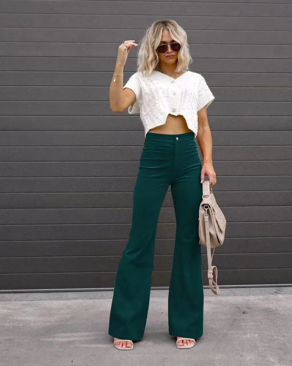 Juliet – Women's Corduroy Flared Pants